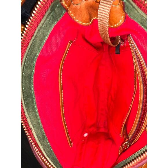 Dooney & Bourke Florentine Collection Allison Crossbody Natural Bag B000546 - Picture 11 of 16